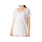 [ ваш заказ ] Kobe сырой . одним движением нижнее белье передний открытие короткий рукав для женщин белый LL