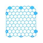 [ ваш заказ ]TRUSCO антибактериальный * огнестойкий joint snoko земля для ноги голубой TJDDS15-BL