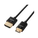 [ ваш заказ ] Elecom HDMI кабель HDMI mini тонкий 1.5m DGW-HD14SSM15BK