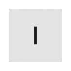 [ ваш заказ ]IM stencil I знак размер 50×40mm AST-I5040