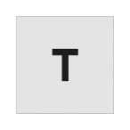 [ ваш заказ ]IM stencil T знак размер 50×40mm AST-T5040