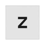 [ ваш заказ ]IM stencil Z знак размер 50×40mm AST-Z5040