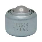 【お取り寄せ】TRUSCO ボールキャスター プレス成型品上向用 スチール製ボール T-A5C