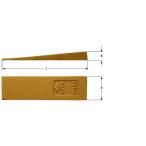 [ ваш заказ ]Ampco Швейцария взрывобезопасный . ржавчина 38×19×150mm MP3804B