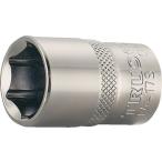 【お取り寄せ】TRUSCO ソケット 6角タイプ 差込角12.7 対辺15mm T4-15S