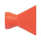 【お取り寄せ】TRUSCO クーラントライナー フレアノズルサイズ1／2ノズル幅11／4 1個 P-