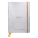 ☆RHODIA ロディアラマ ゴールブック A5 ドット シルバー cf117741