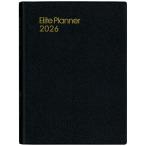 . документ павильон новый фирма 2026 год версия (1 месяц начало ) блокнот Elite Planner A5 видеть открытие 1 неделя чёрный 66