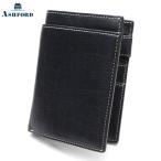 アシュフォード システム手帳 ディープ MICRO5 マイクロ5 11mm 名刺フォン  ネイビー ASHFORD 2077-077