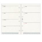 ☆日本能率協会 プチペイジェム システム手帳リフィルミニ6フリーダイアリー 1WEEK1 P311