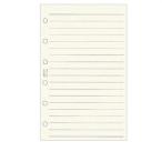 ☆日本能率協会 プチペイジェム システム手帳リフィルミニ6太ケイページ(クリーム) P404