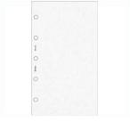 ☆日本能率協会 バインデックス システム手帳リフィル ミニ5 無地(ホワイト) M412