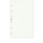 ☆日本能率協会 バインデックス システム手帳リフィルミニ6サイズ無地(ホワイト) G438