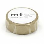 カモ井加工紙 マスキングテープ mt 1P ベーシックシリーズ 15mm×7m 金 MT01P205R