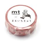 カモ井加工紙 マスキングテープ mt まるいちきゅう ショートケーキ (幅15mm×長さ7m) MTMARU01