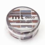 カモ井加工紙 マスキングテープ mt 1P deco カモ井レトロデザイン ラベル (幅15mm×長さ7m)  MT01D574