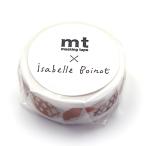 カモ井加工紙 マスキングテープ mt アーティスト イザベル・ボワノ フランスのパン (15mm×5m)  MTISAB02