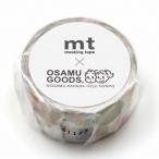 カモ井加工紙 mt OSAMU GOODS オサムグッズ カラフルステッカー マスキングテープ 幅20mm×5m巻  MTOSAM03