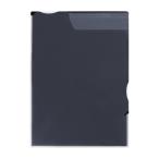  King Jim super твердый держатель ( вставка есть ) 758 чёрный A4 вертикальный type 