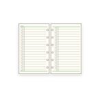 ダ・ヴィンチシステム手帳 フリーマンスリースケジュールB ポケットサイズスケジュールリフィル メール便可