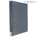 コクヨ キャンパス バインダーノート B5-S 26穴 収容100枚 黒 ル-333D 中紙10枚 インデックス・PP製カラー見出しシート5枚 クリアポケット1枚付き