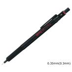 ロットリング　1910973　500　メカニカルペンシル　0.35mm　ブラック