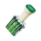 コクヨ　IS-KD5　回転印　欧文日付　飛日付　5号　5連　小切手用　明朝体