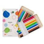 三菱鉛筆　TR24C　色鉛筆　トイロノ＜toirono＞　24色セット