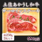 土佐あかうし和牛サーロインステーキ 250ｇ　2枚入り　【クール冷凍便】