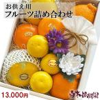 【お供え用】フルーツギフト詰め合わせセット <極上> 【送料込】