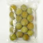 冷凍青梅(生梅) 品種=南高梅 500g(紀州和歌山産)梅酒、梅シロップ専用・クール冷凍便発送