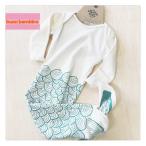  рыба боди новорожденный младенец длинная рубашка костюмированная игра модный человек рыба русалка 