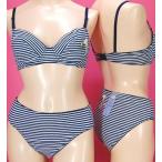 【制服ブラ】【SNOOPY】ノンワイヤースヌーピーとウッドストックボーダーブラとショーツのセット