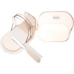  жемчуг металл сделано в Японии хлеб кейс ломтик гид хлеб нож имеется кринолин -reC-1097