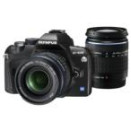 OLYMPUS цифровой однообъективный зеркальный камера E-420 двойной zoom комплект E-420WKIT