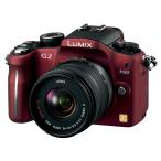 Panasonic цифровой однообъективный камера G2 линзы комплект (14-42mm/F3.5-5. приложен ) комфорт красный DMC-G2K-R