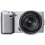 SONY цифровой однообъективный α NEX-5 zoom линзы комплект серебряный NEX-5K/S