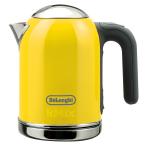 DeLonghi kMix(ケーミックス) ブティック 電気ケトル イエロー 0.75L SJM010J-YW