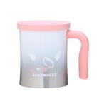  Starbucks Sakura 2017 нержавеющая сталь кружка белый градация 355ml