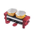 re Colt lak let & фондю производитель melt recolte Raclette and Fondue Maker Melt (02: красный )