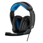 EPOS GSP300ge-ming headset проводной воздухо-непроницаемый type черный / голубой Mike имеется 