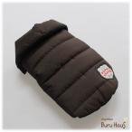 ショッピング均一セール ダウン コート ジャケット 冬モノ ふわかる ダウン風 Ｊ シンプルstylecolor 茶 愛犬服 犬服