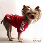 ショッピング均一セール パーカー トレーナー 冬モノ adidog color レッド 愛犬服 犬服