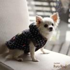 ショッピング均一セール ダウン コート ジャケット 冬モノ 水玉 ダウン 風ジャケットcolor ブラウン 愛犬服 犬服