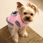 パーカー トレーナー 春 秋モノ ハートの アップリケ Ｔシャツ color ピンク 愛犬 のお名前 プリント 犬 服 愛犬服 犬服