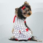 ショッピング均一セール パジャマ パンツ バブル ロンパース 色 ホワイトグレー 愛犬服 犬服