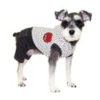 ショッピング均一セール パンツ 海賊ドクロの ロンパース color ホワイト ブラック 愛犬服 犬服