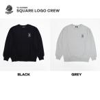 ショッピングBrand T.J Brand original SQUARE LOGO CREW ティージェイ ブランド オリジナル スクエア ロゴ クルー