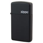 ジッポー ライター スリムサイズ マットカラーシリーズ ブラックマット 1012zippo1618zl