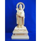 仏像 総白木 子安鬼子母神 4.5寸